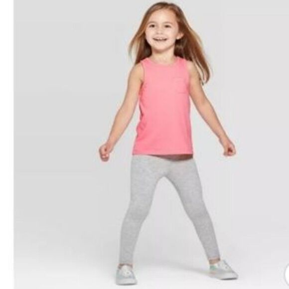 2T Girls Tank Top and Bottom Set - Cat & Jack - Picture 2 of 5